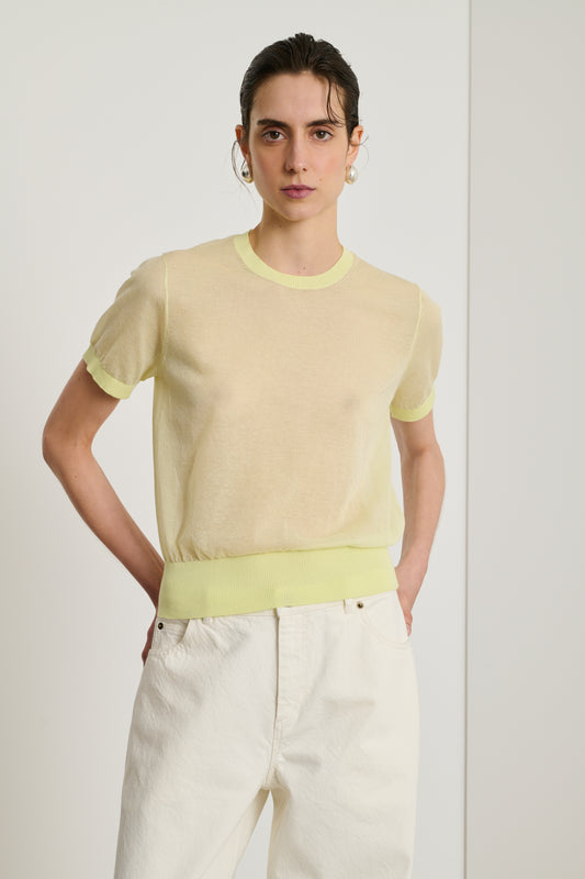 Dua pullover - Acid Yellow - Women