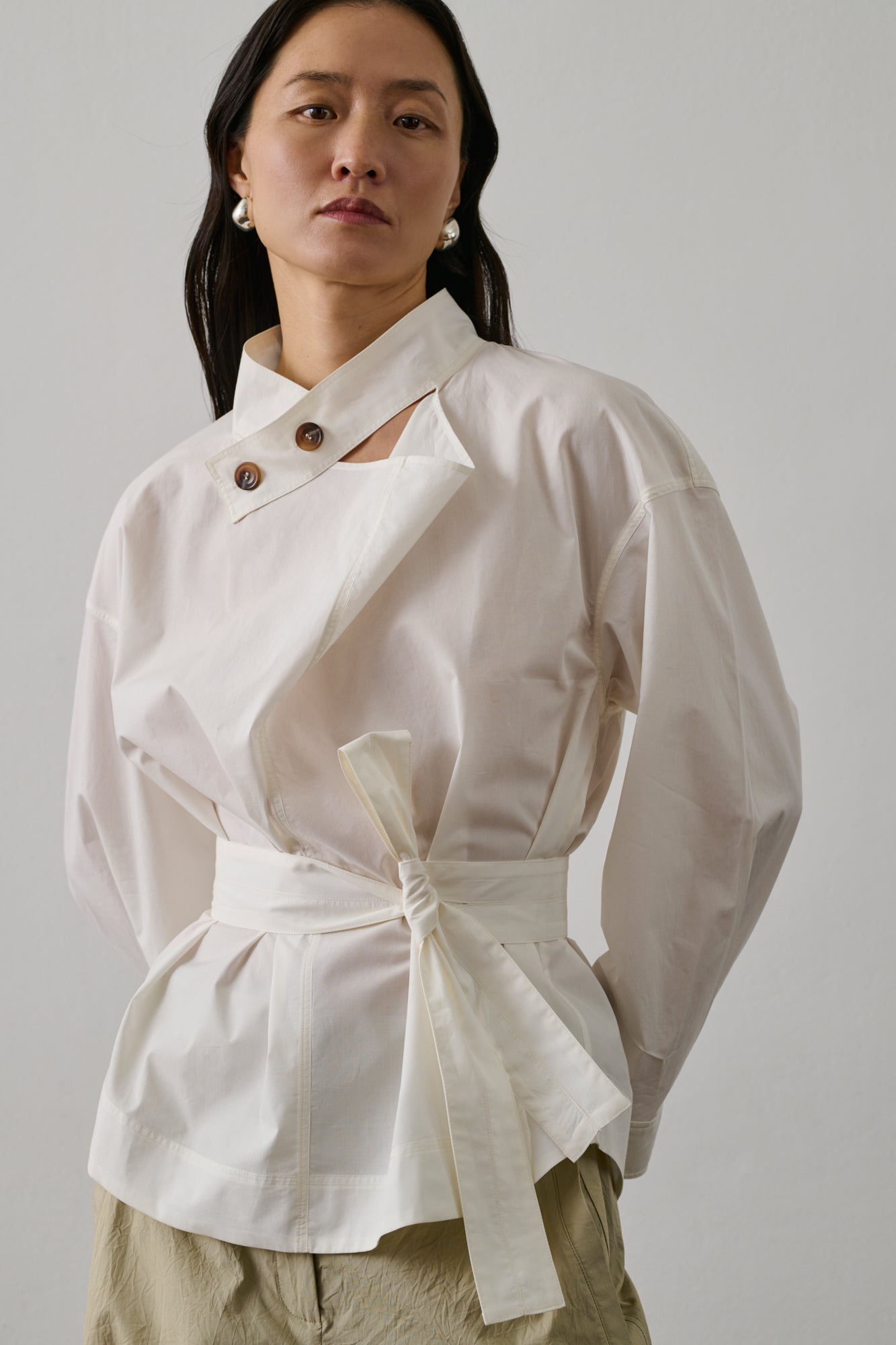 WHITE FELICITE BLOUSE