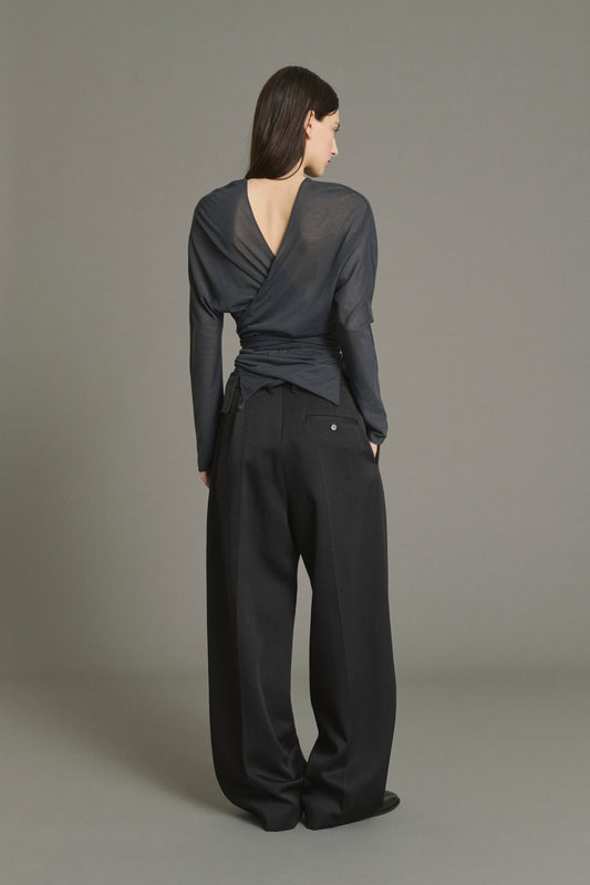 Luth T-Shirt - Anthracite Grey - Cotton - Women
