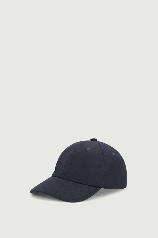 Cap Justin - Dark Navy - Wool - Men