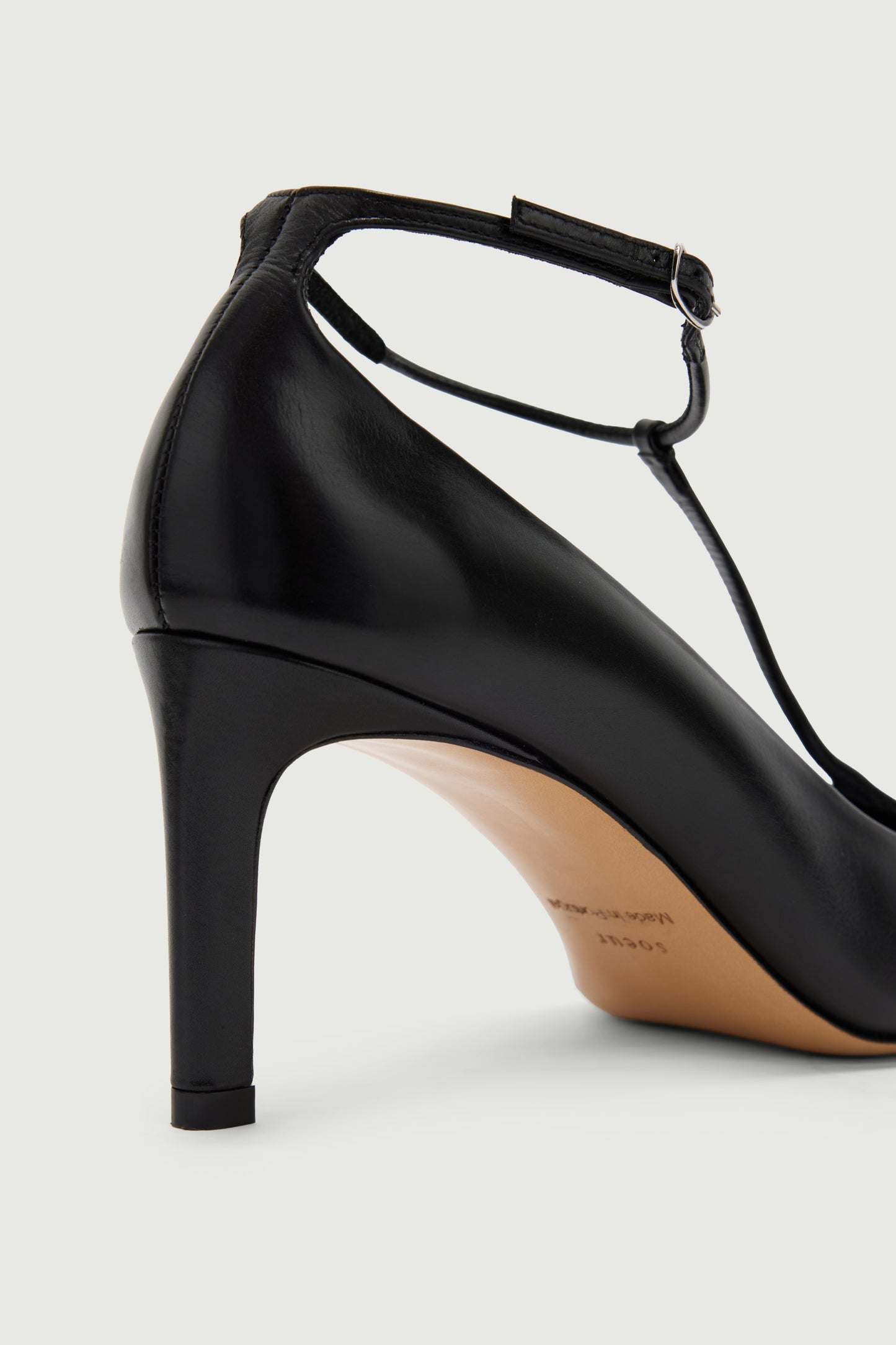 Albie heels - Black - Leather - Women