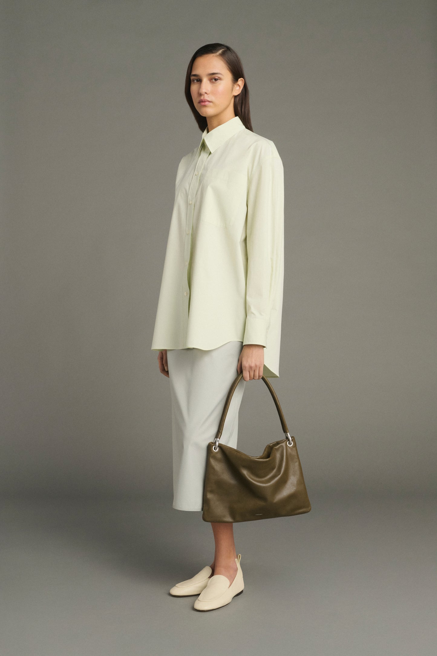 Carlotta shirt - Pale Green - Cotton - Women