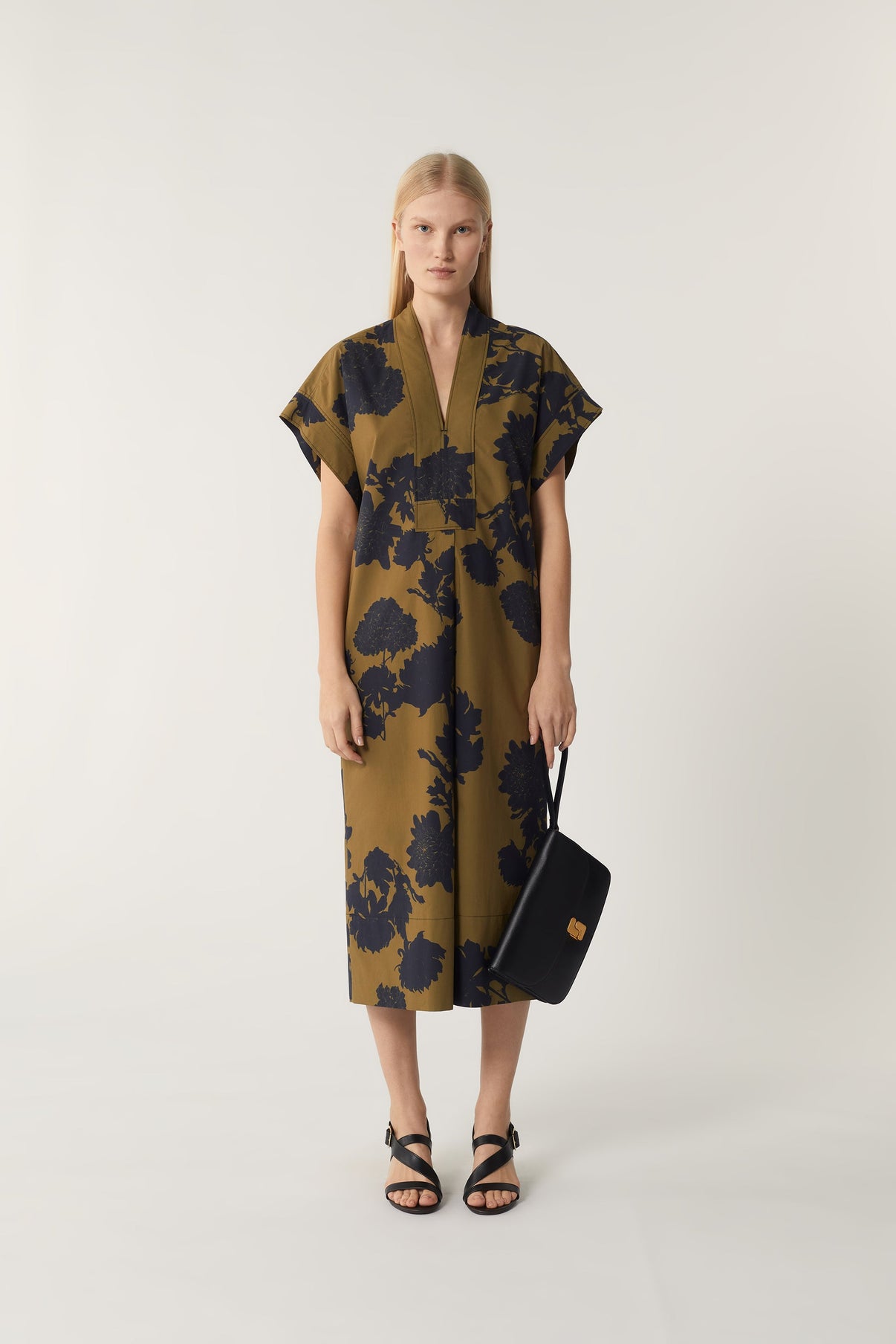 PAOLA BLACK SANDALS vue 10