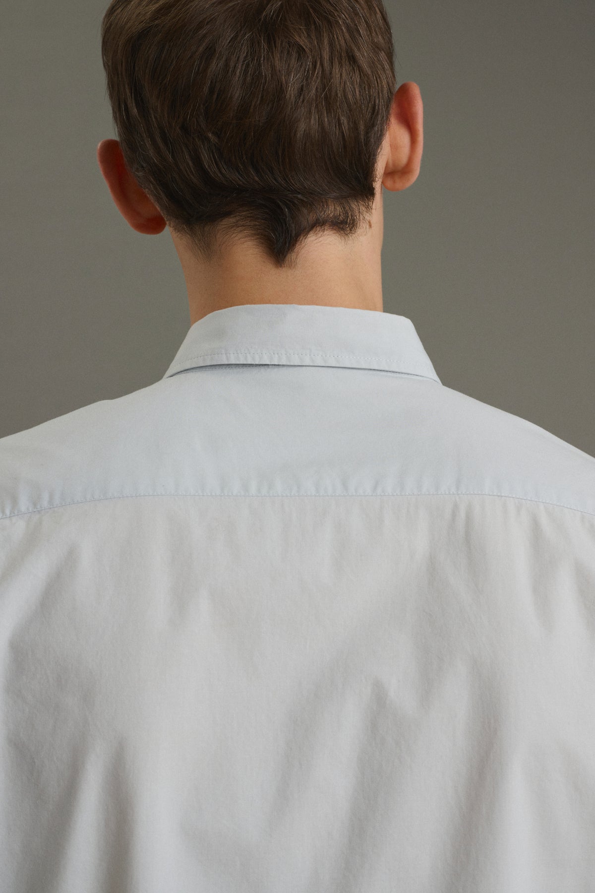 Shirt Glenn - Pale Blue - Cotton - Men vue 6