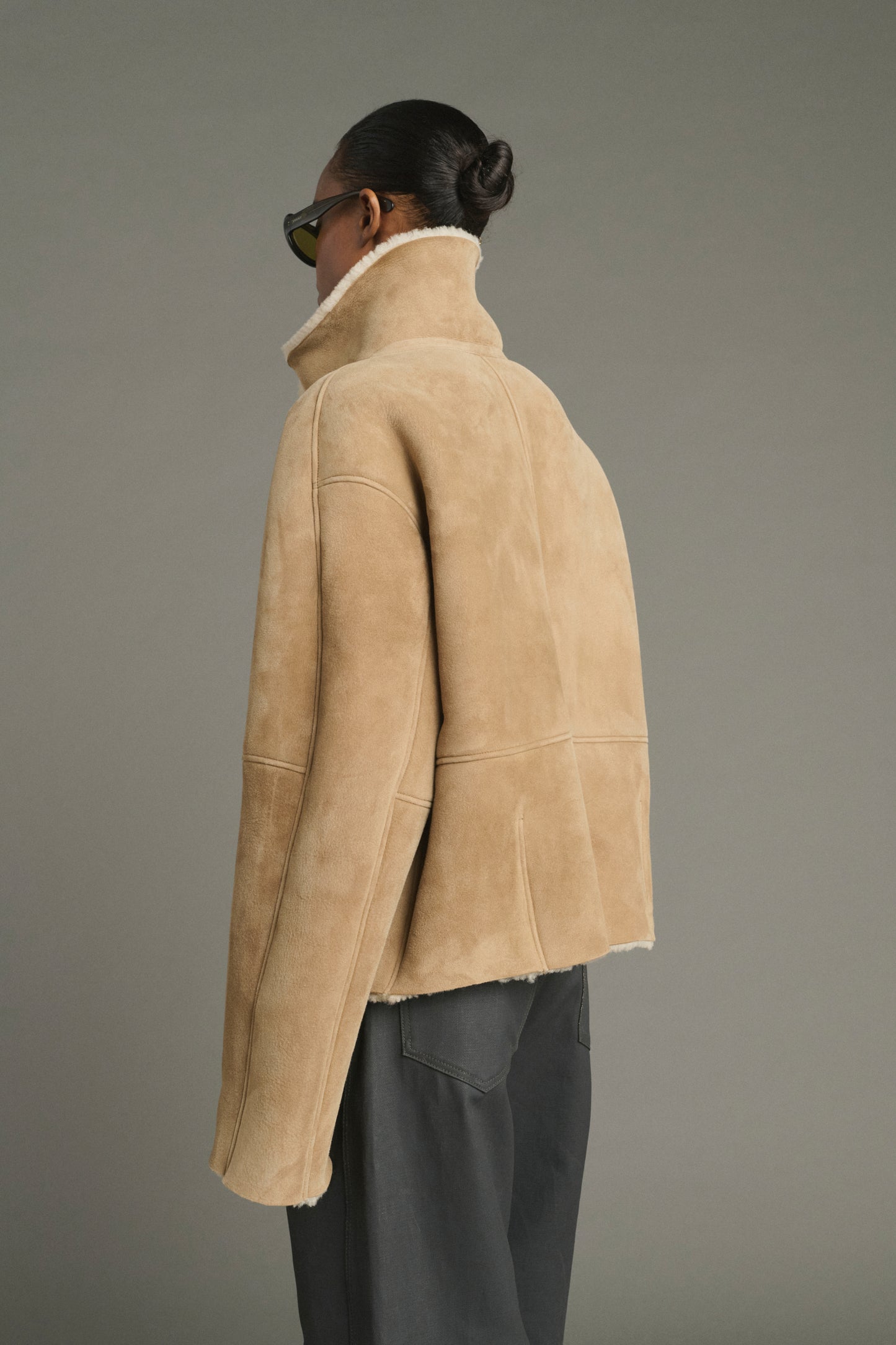 Kleber coat - Beige - Leather - Women