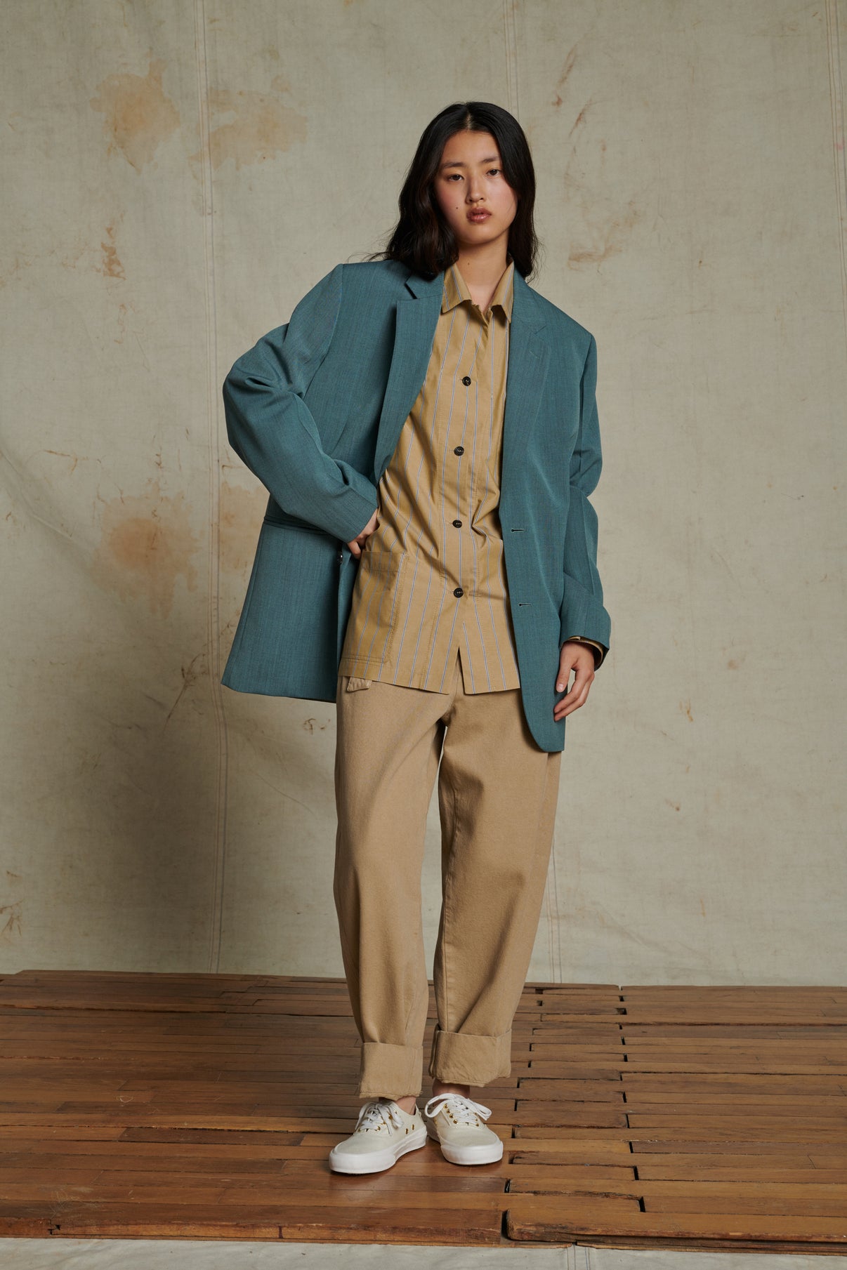 Veste Auteuil - Vert D'Eau - Femme vue 4