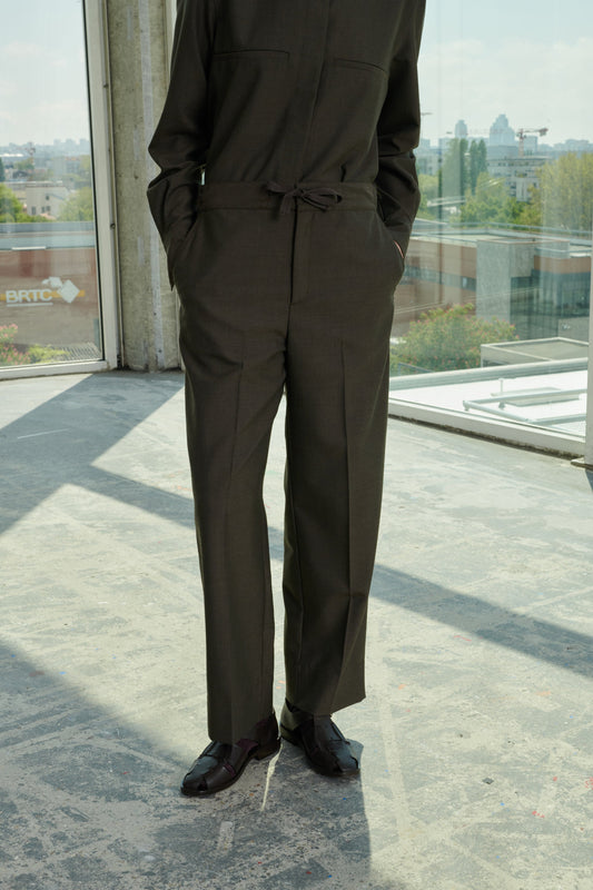 TROUSERS SARAJEVO MILITARY KHAKI