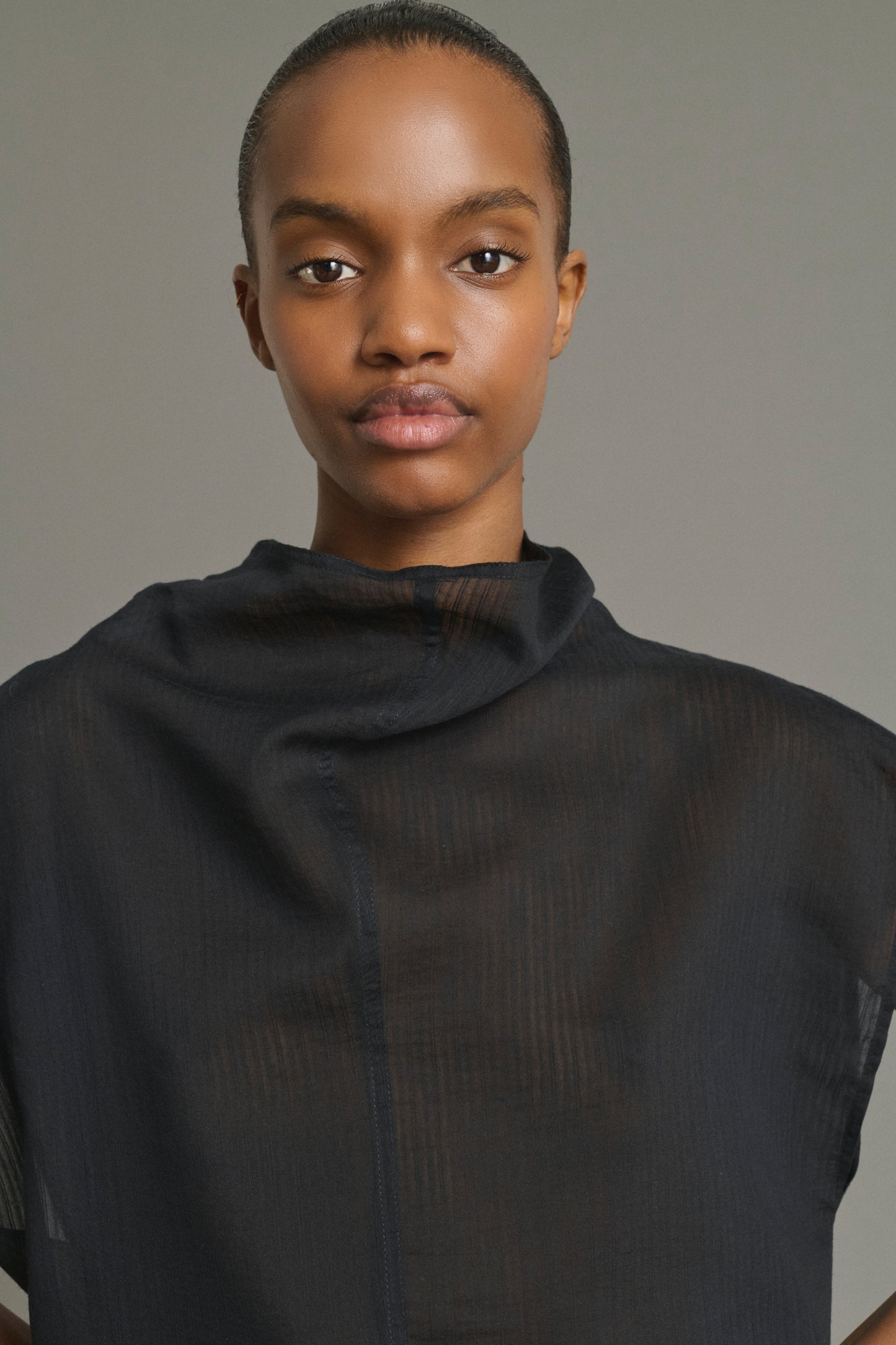 Blouse Izumi - Black - Cotton - Women