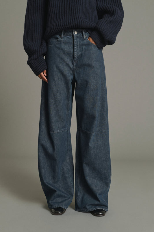 Jeans Gaspard - Bleu Gris - Cotton - Women