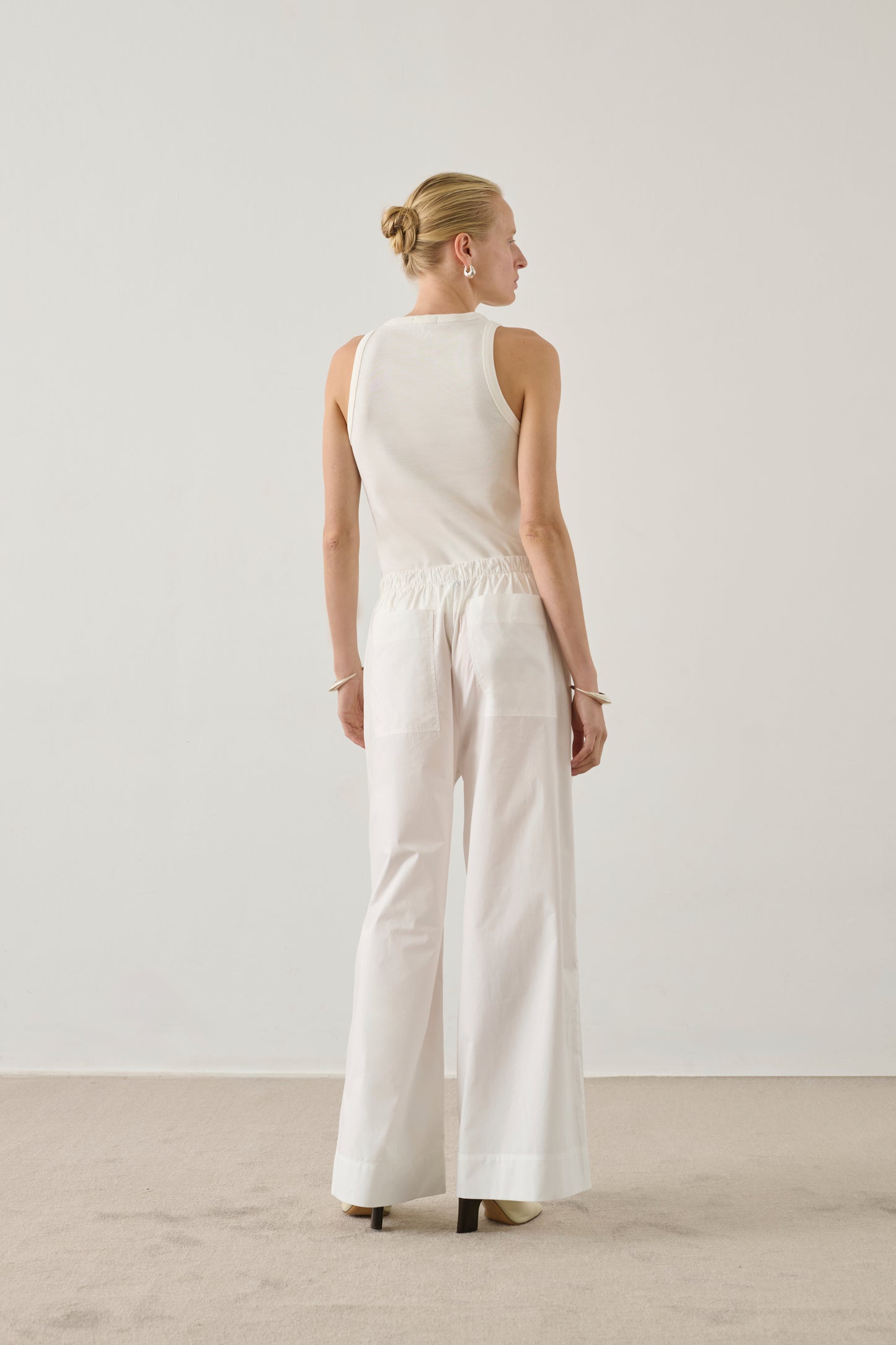 Dolly vest - White - Cotton - Women