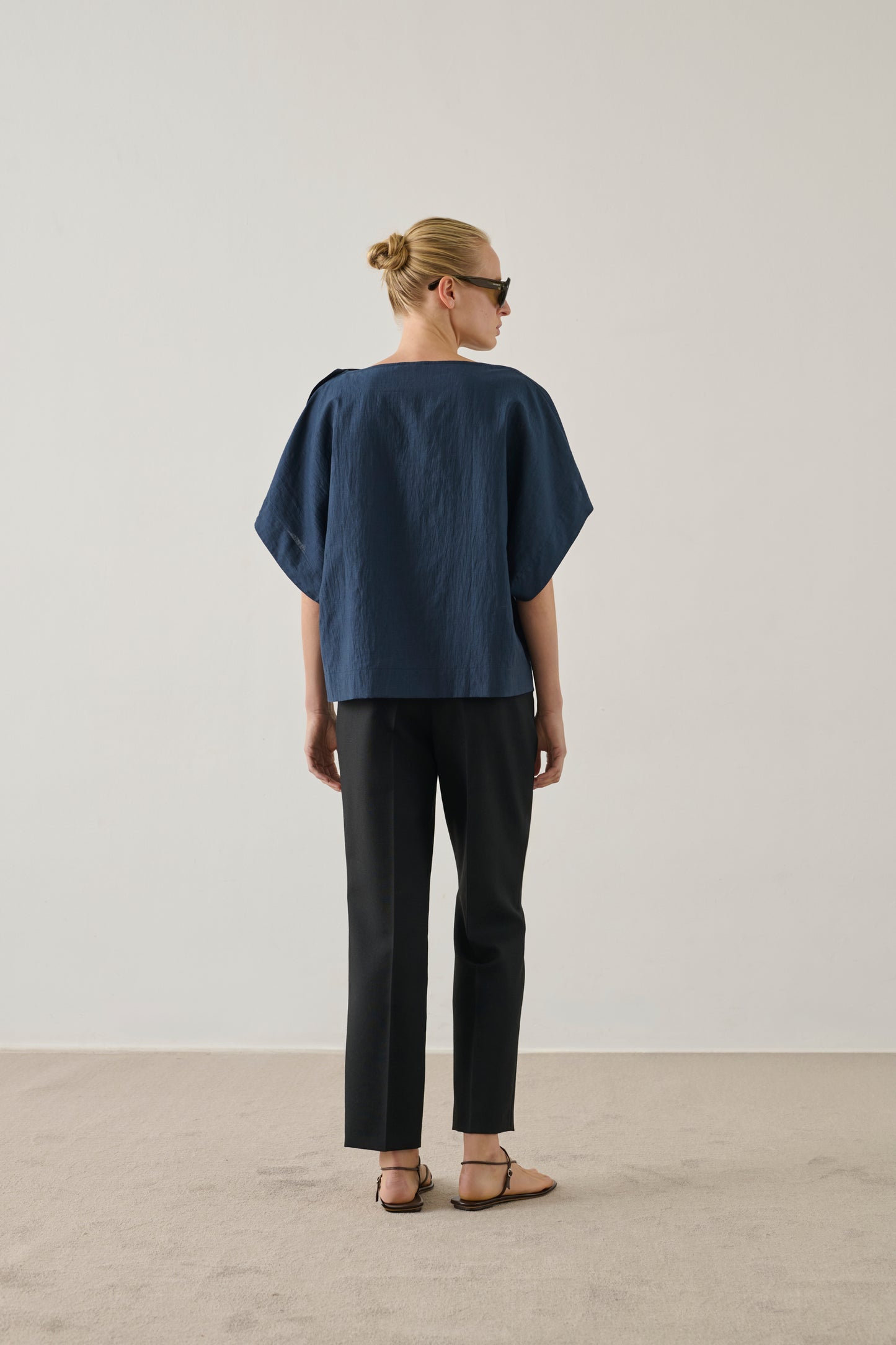 Issa Blouse - Navy - Women