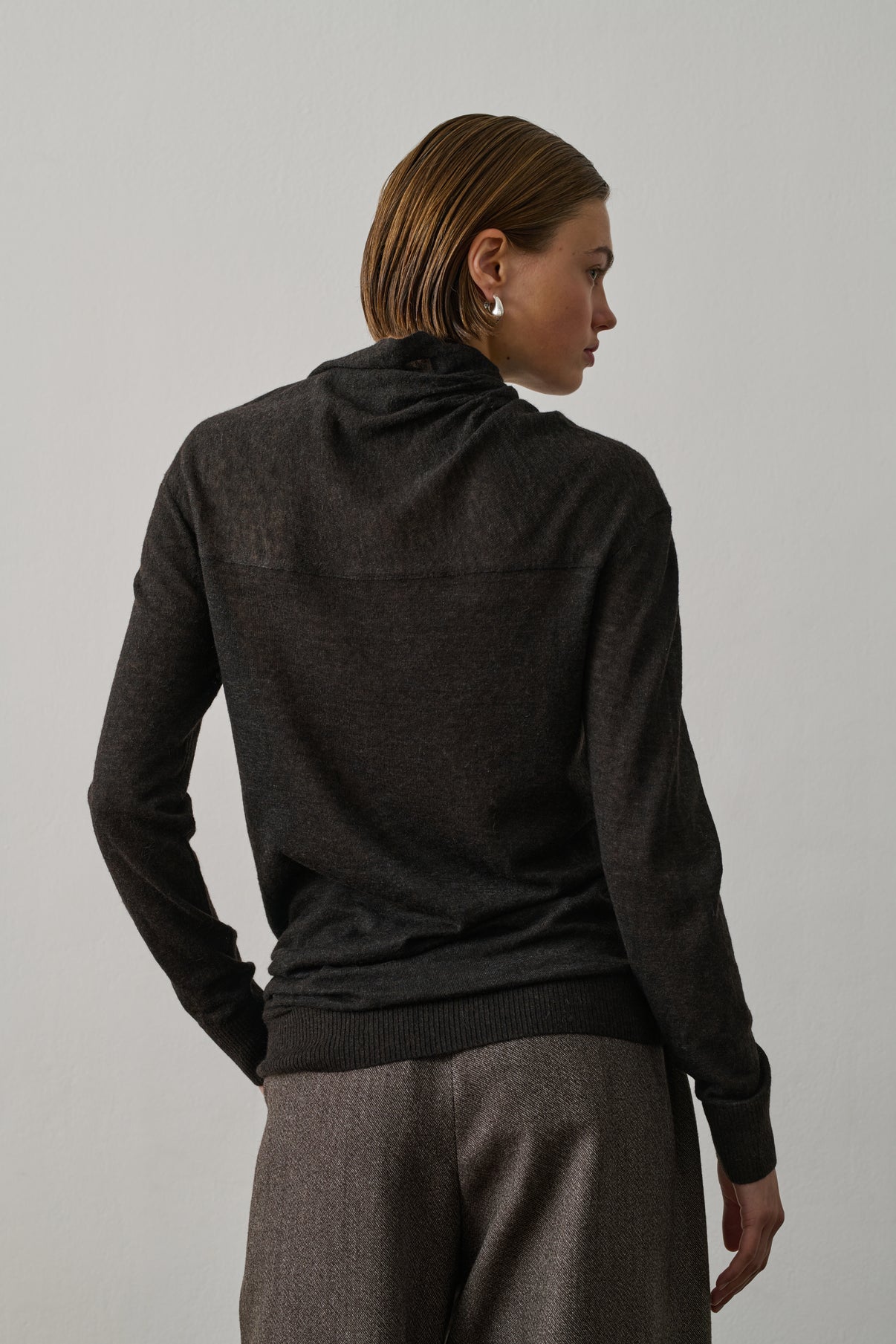 Pull Genet - Marron - Femme vue 2