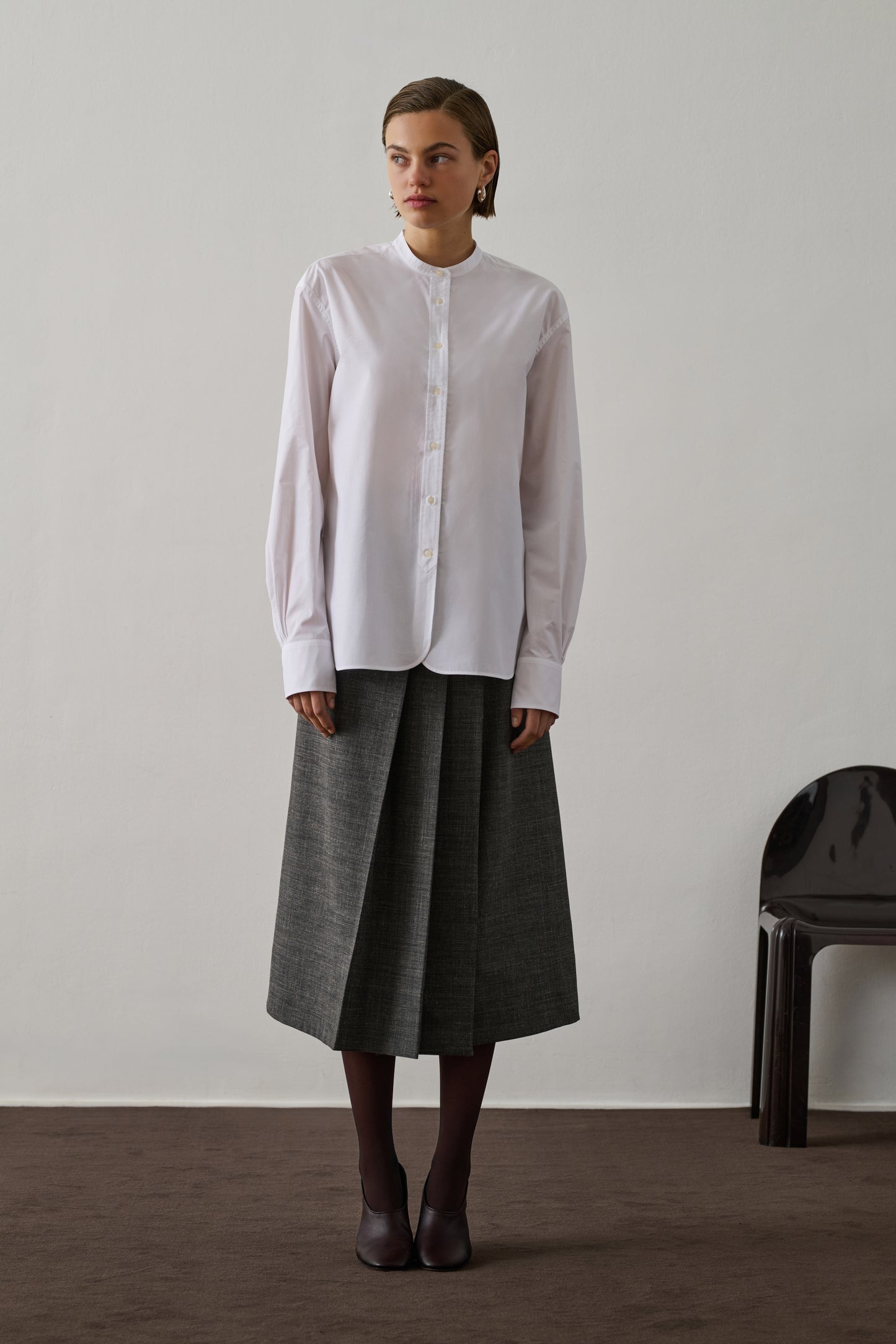 Chemise Bermudes - Blanc - Coton - Femme