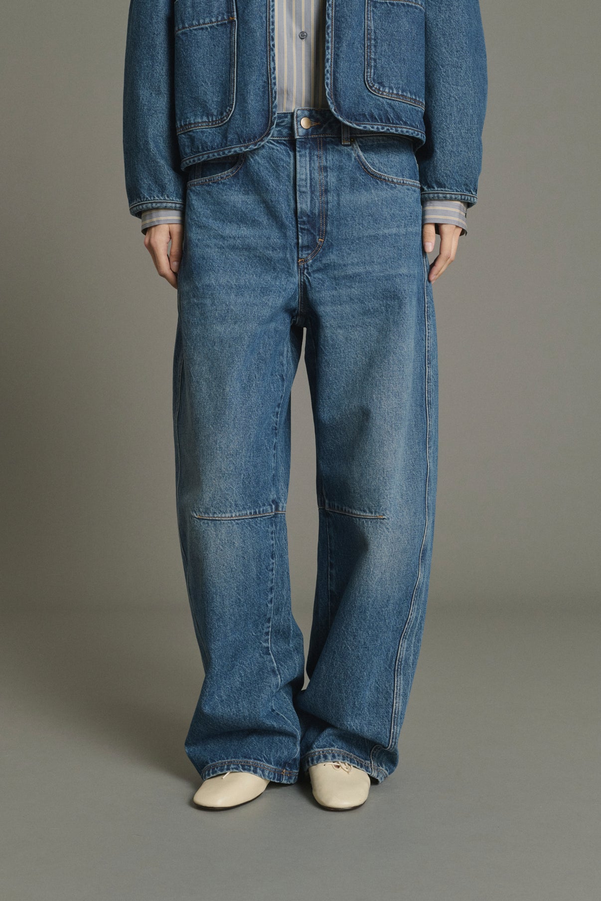 Jeans Eliott - Ample Blue Denim Women - Soeur vue 3