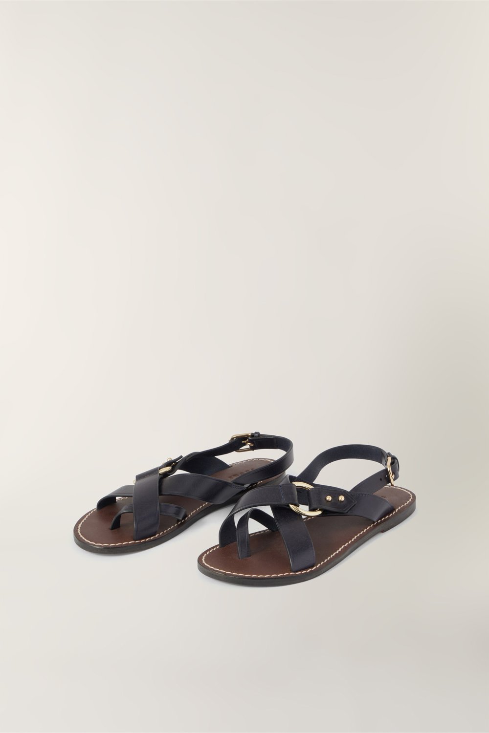 FLORENCE NAVY SANDALS