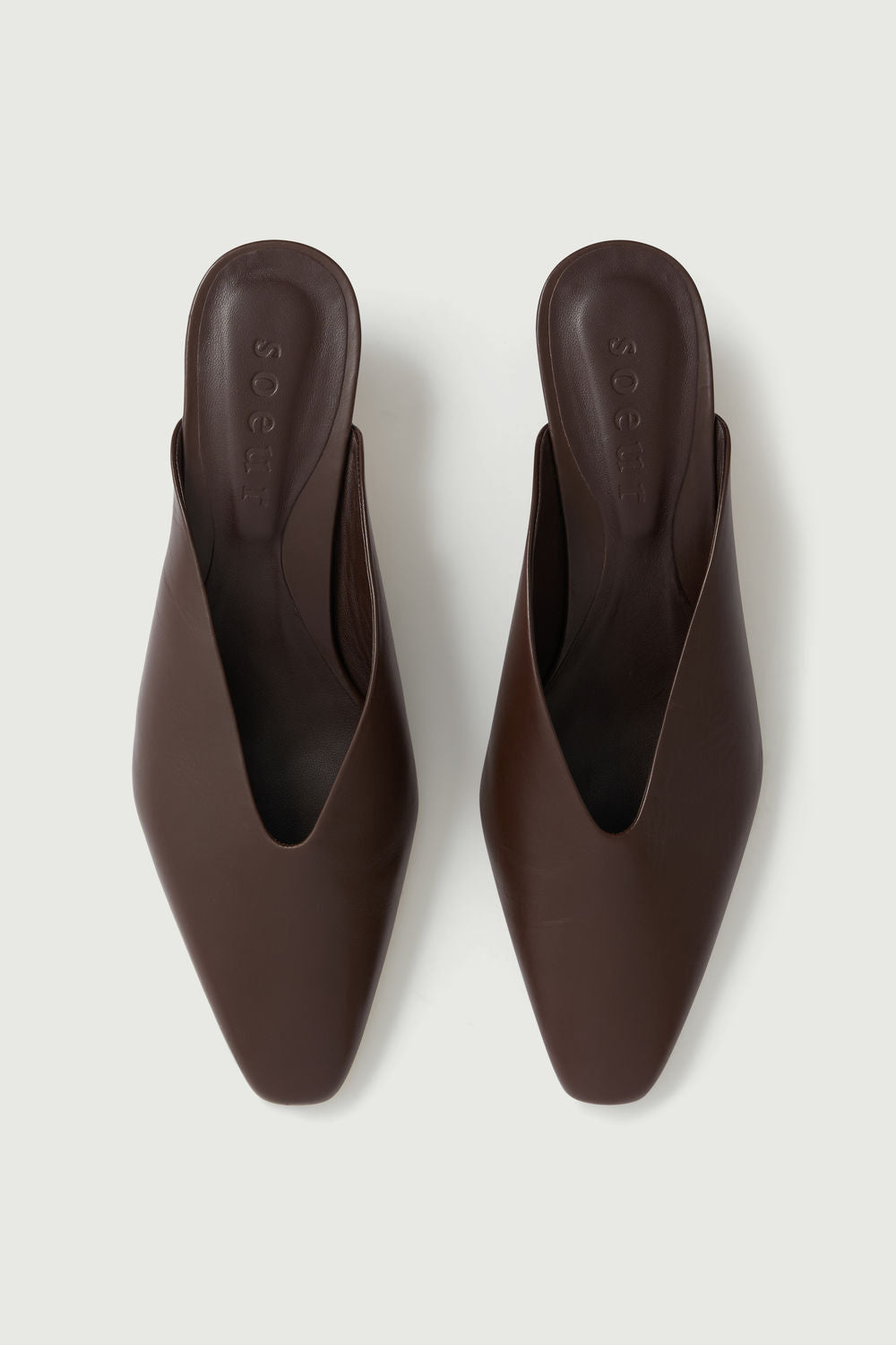 Mules Amalie - Marron - Cuir - Femme vue 6