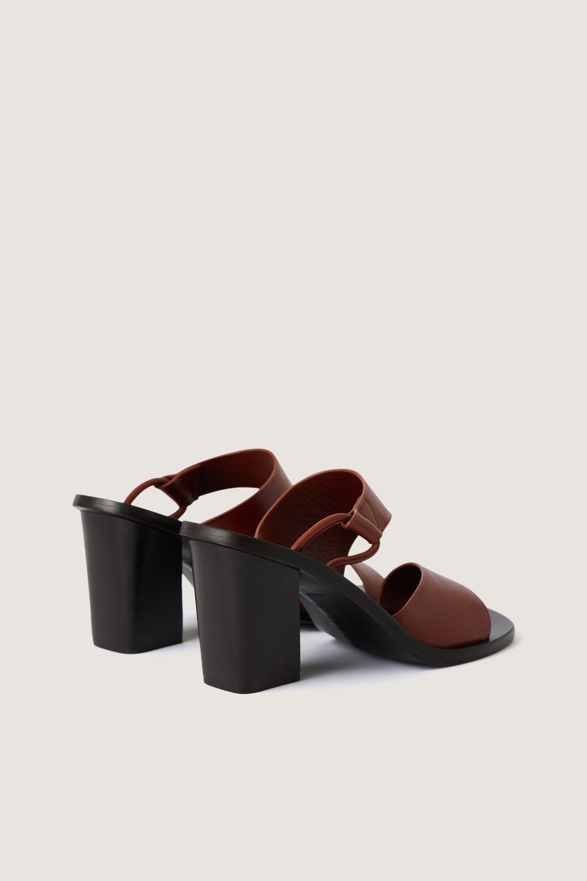 Sandales Astree - Acajou - Cuir - Femme vue 4