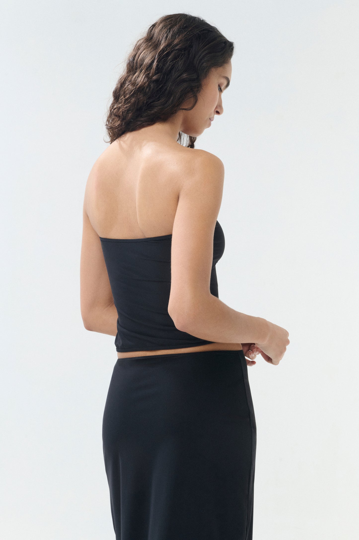 Il Top Bandeau top - Black/Brown - Women