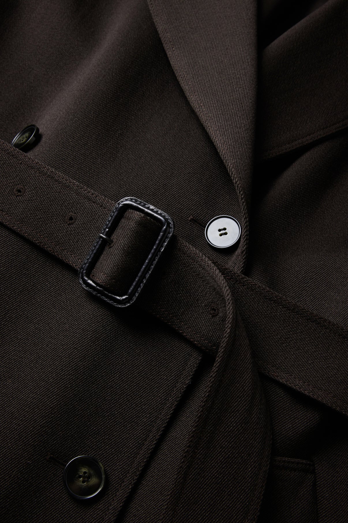 Lazare Coat - Ebony - Wool - Women vue 6