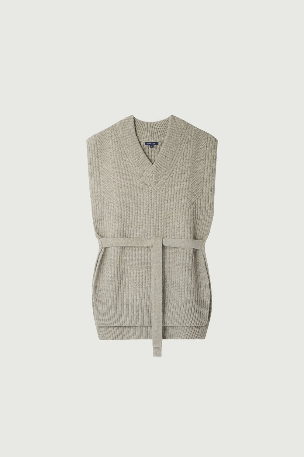 Costa pullover - Grey Marl - Wool - Women