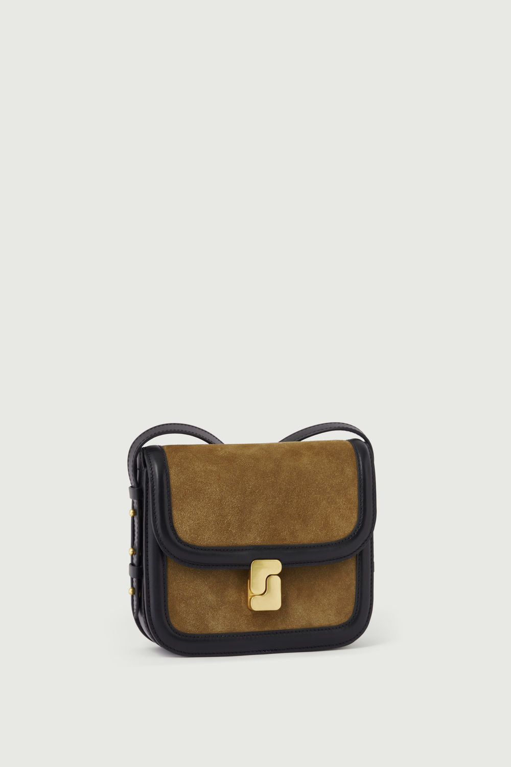 Bellissima Mini Bag - Bronze/Black - Leather - Women