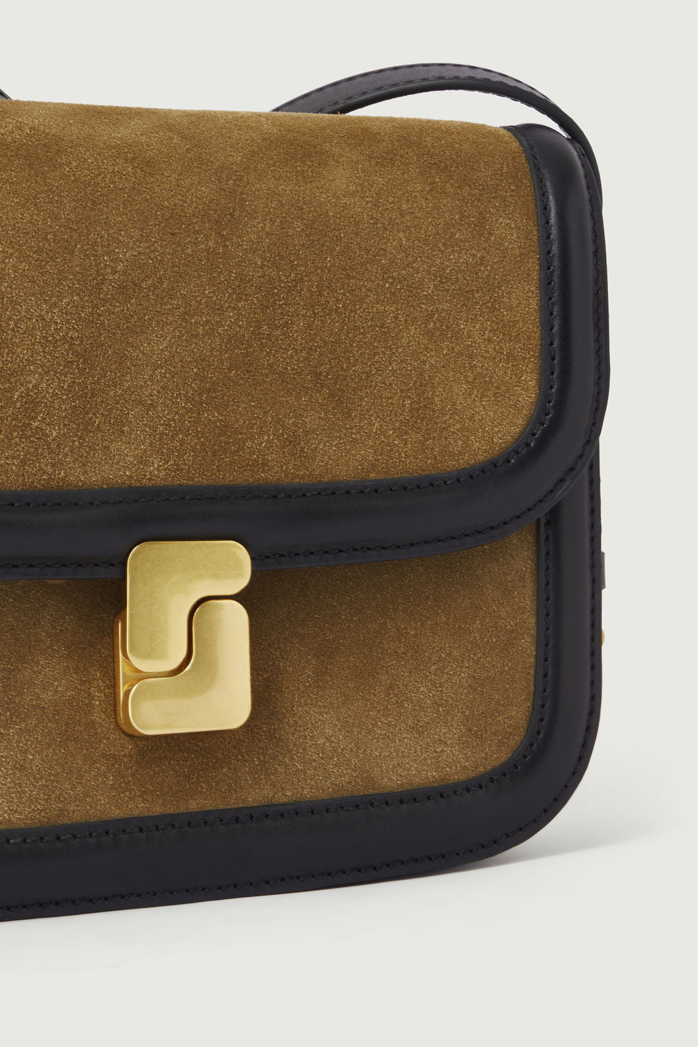 Bellissima Mini Bag - Bronze/Black - Leather - Women vue 4