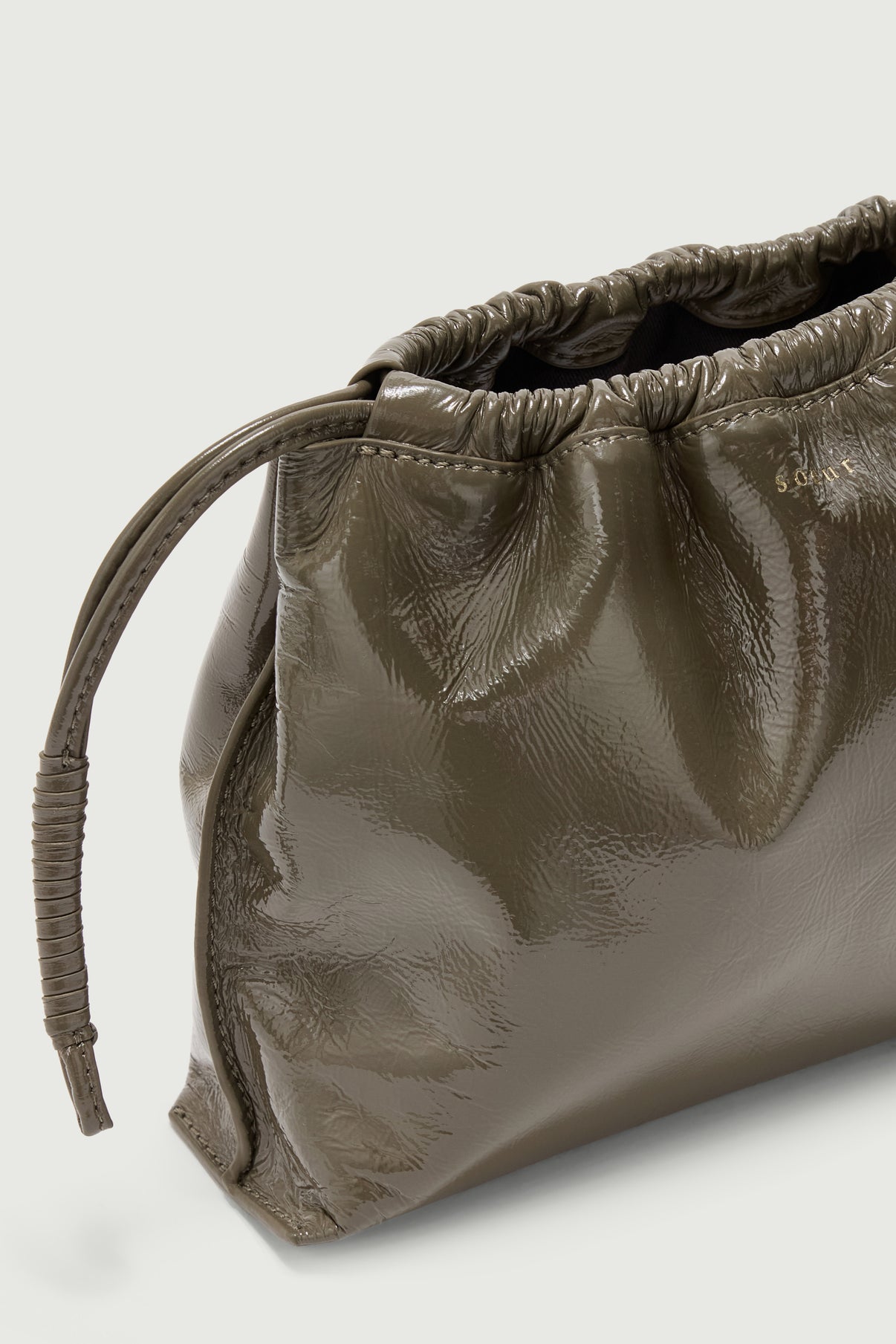 Suzette bag - Khaki - Leather - Women vue 3
